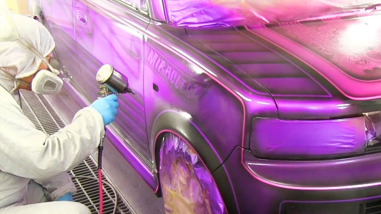 Как на заказ нарисовать Candy Painting и полную графику на автомобиле