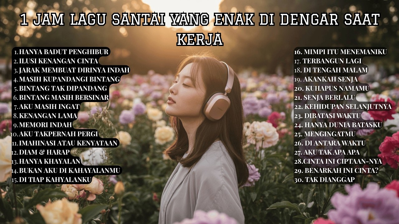 VIRAL!!! 1 Jam Lagu Santai Lo-fi Pop – kenangan yang membawa rasa | Musik Tenang, Rindu & Kenangan