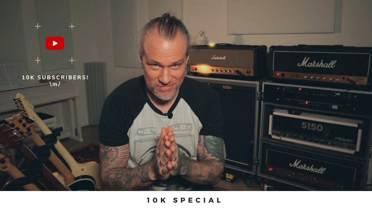 10K SPECIAL | Marshall JCM800 2203 vs 2203ZW vs TSL100 | How to pronounce my name etc.