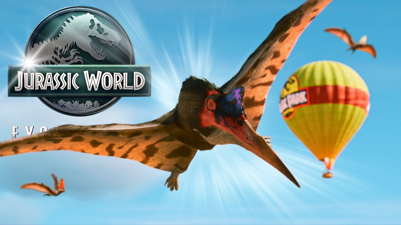 Flying Among Pterosaurs - Jurassic World Evolution 3 [4K]