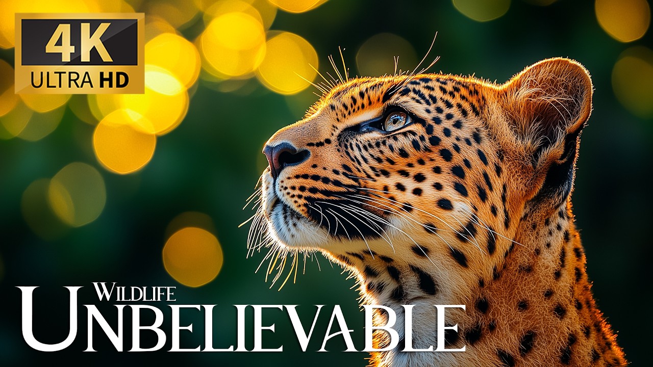 🦁 Unbelievable Wildlife 4K Ultra HD 🌿 Breathtaking Scenic Film with Deeply Calming Piano Music