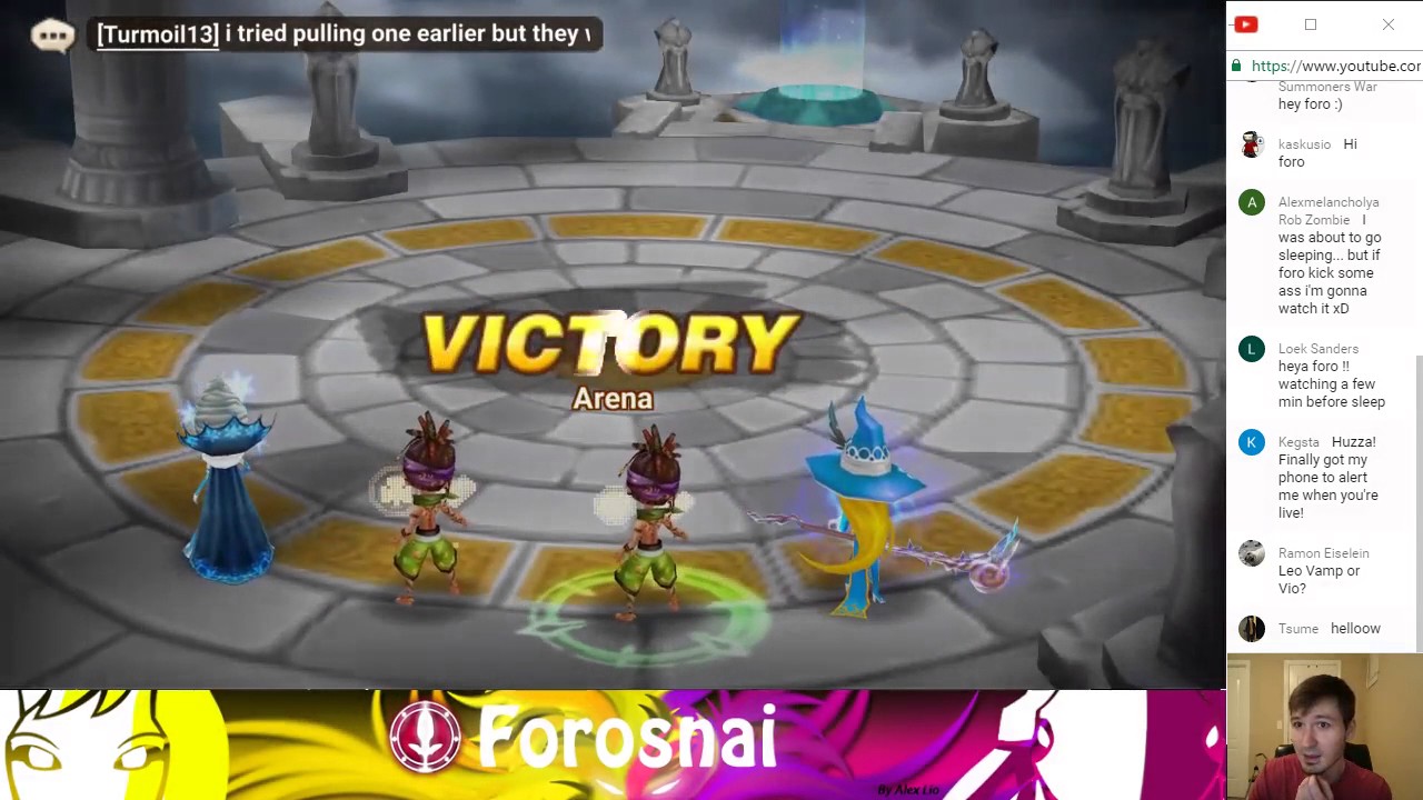 Summoners War Real Time Arena Strategy + Showing Strat in Action