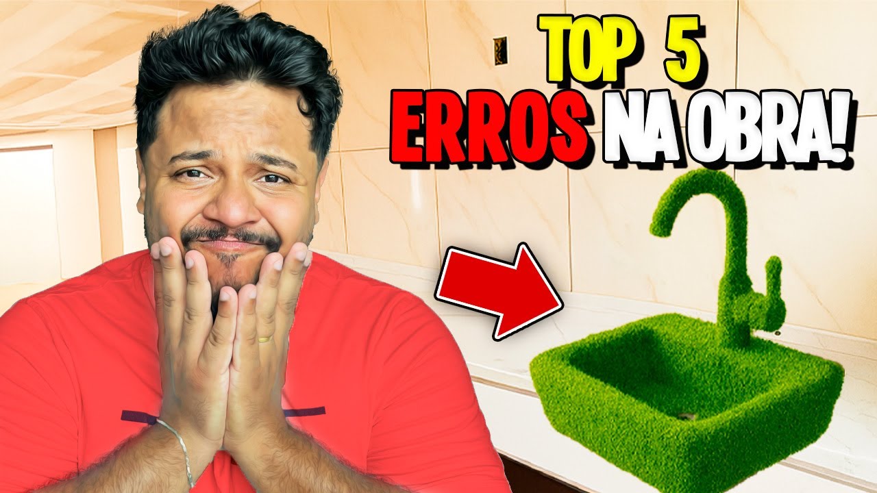 TOP 5 ARREPENDIMENTOS DA NOSSA OBRA!