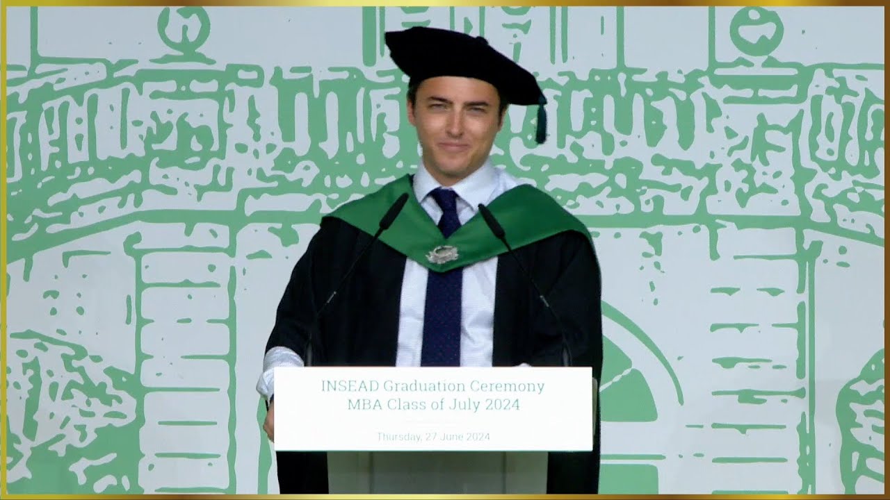 MBA24J Graduation - Class Speaker Address - Theo Wasserberg