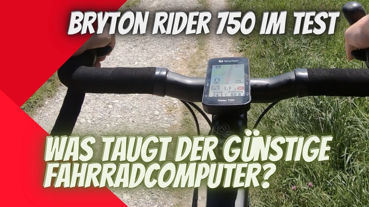 BRYTON RIDER 750  (€ 245) - GÜNSTIGER Bikecomputer