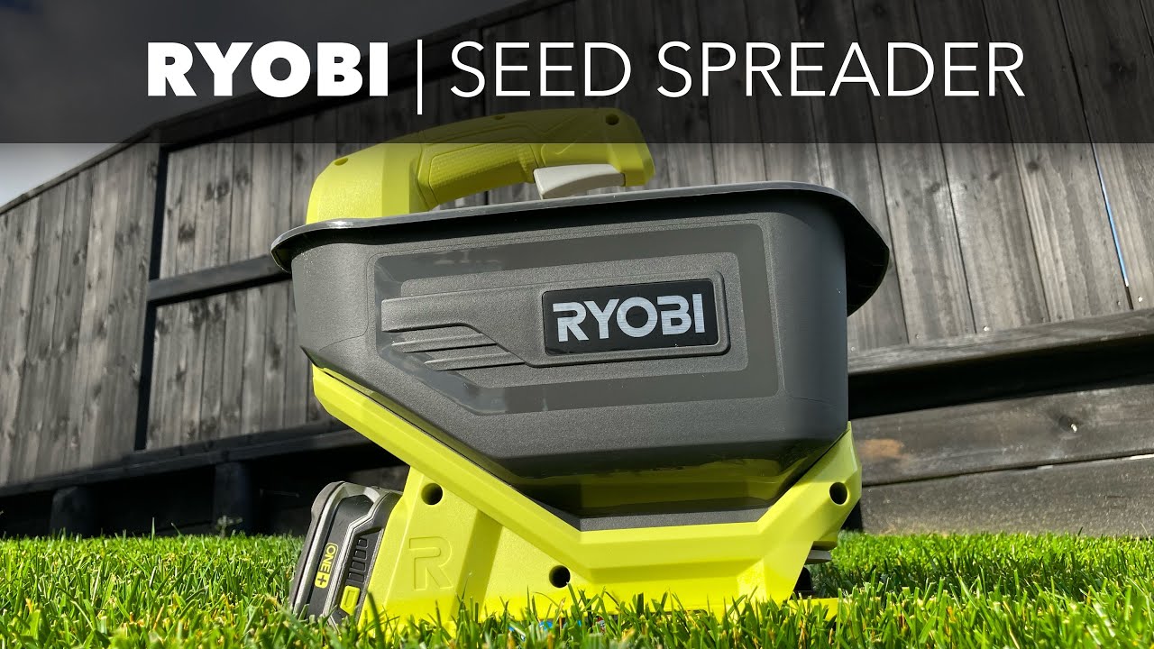 Разбрасыватель семян и удобрений Ryobi 18 В