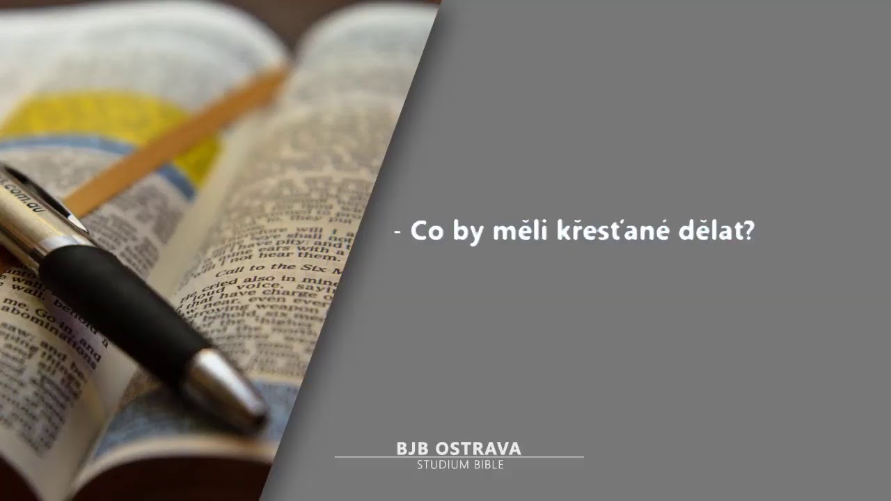 Studium Bible 19.8.2020