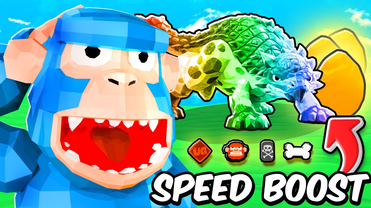NEW SPEED BOOST ITEM + UNKYLOSAURUS UPDATE In UG VR!