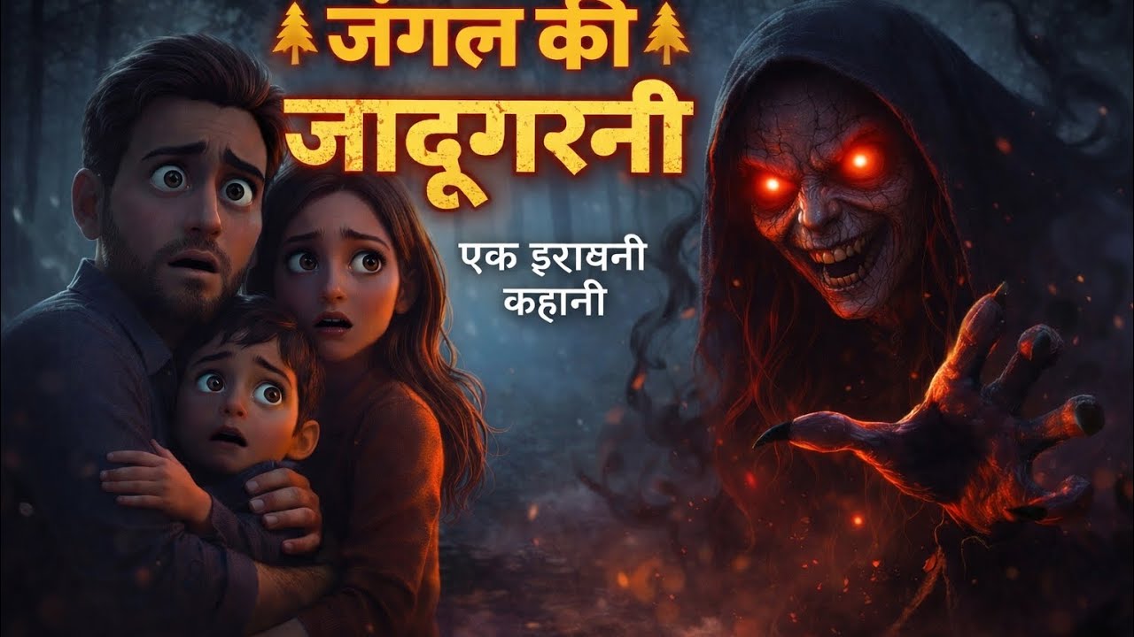 🌲 जंगल की जादूगरनी 🌲 | डरावनी कहानी | Horror Story in Hindi