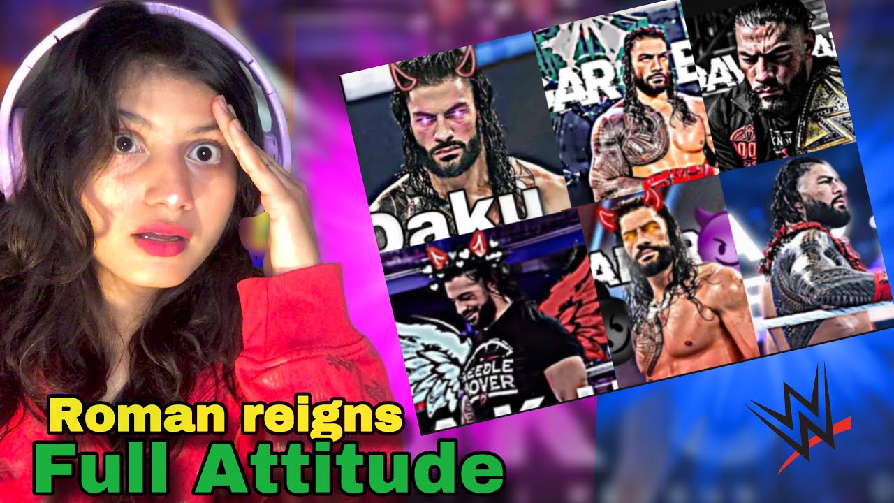 First time reaction On WWE roman reigns full attitude 😈🤯videos Pakistani reaction