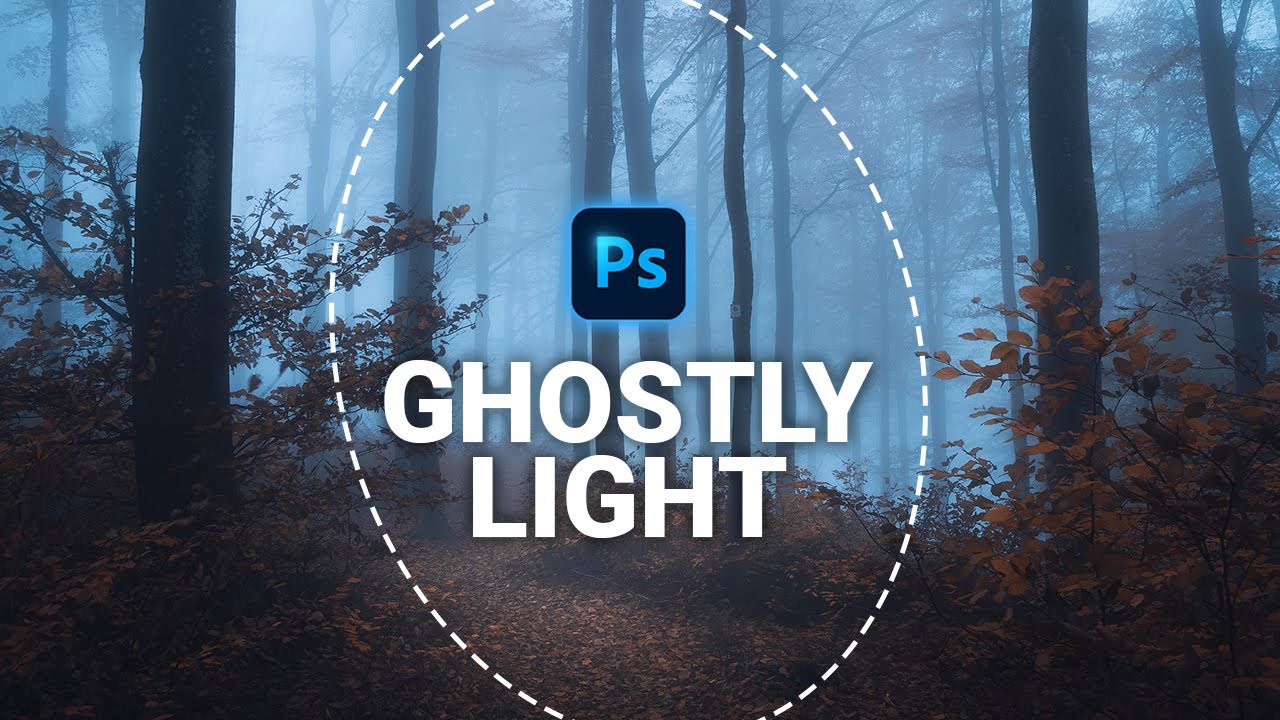 Dark Blue, Ghostly COLOR GRADING with Photoshop