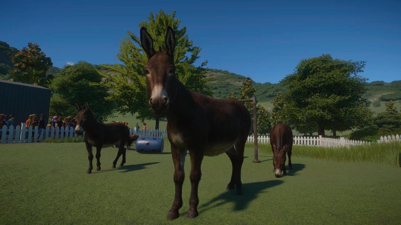 Planet Zoo Barnyard Animal Pack: American Standard Donkey