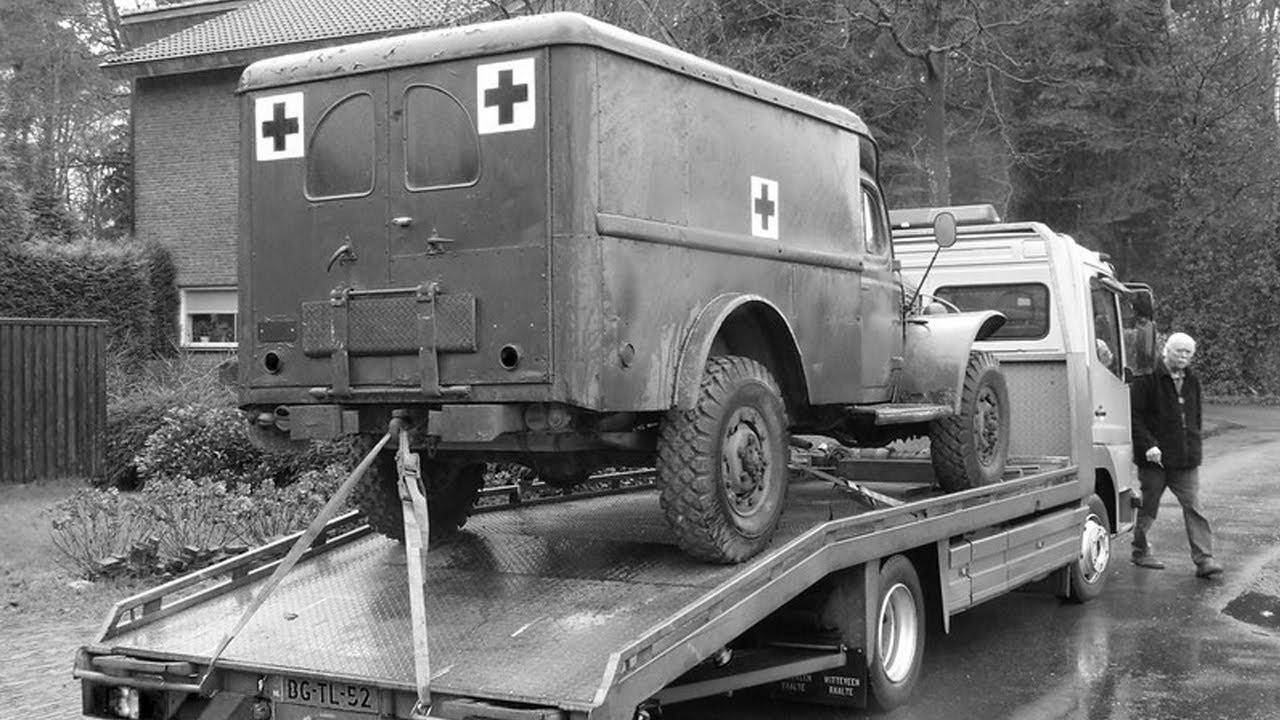 Restoration abandoned 1943 Dodge WC54 Wagon - Insane Military vehicle