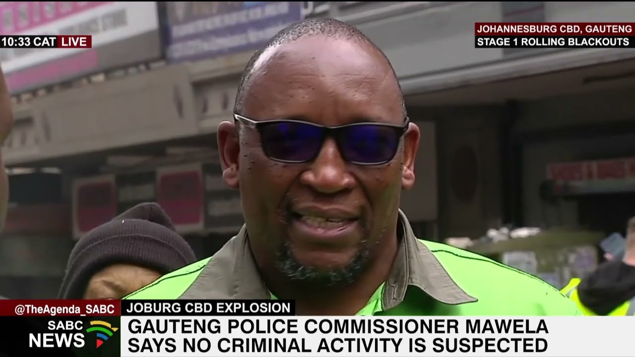 Joburg CBD Explosion | Too early to speculate, but illegal mining is no secret here: Funzela Ngobeni