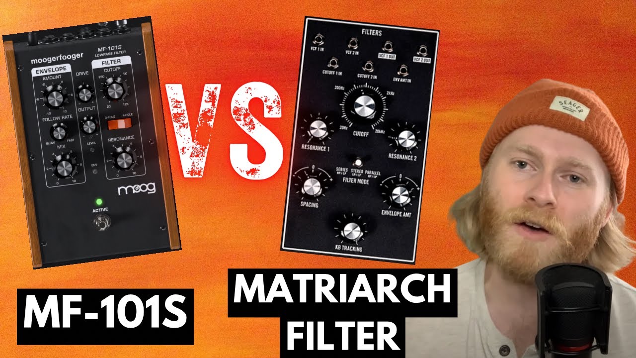Moog Analog Filter Vs Moog Digital Filter