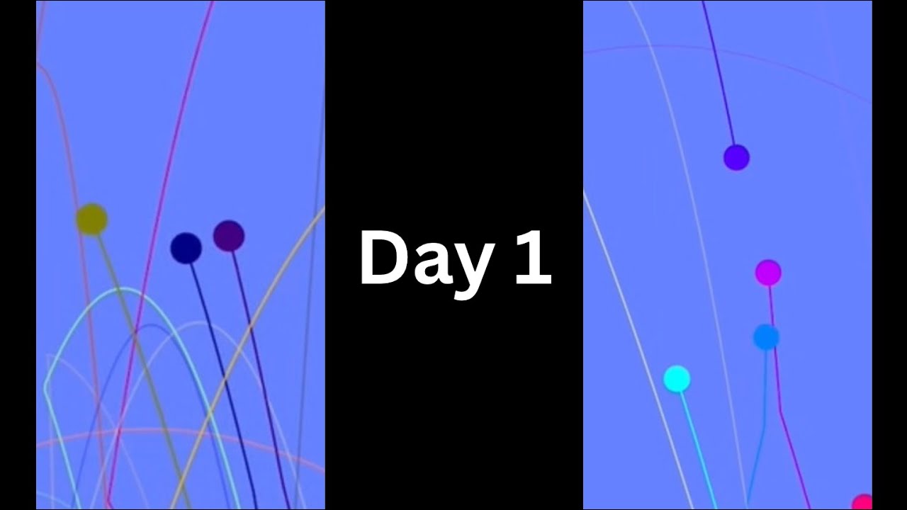 Day 1 in My Special Algicosathlon. Made in Algodoo