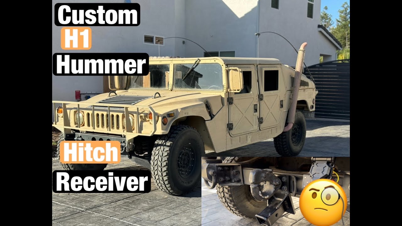 Custom H1 Hummer Towing/Hitch Receiver
