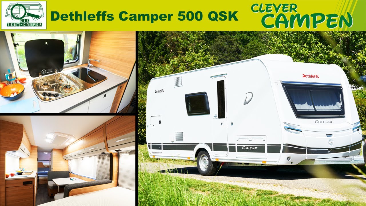 Dethleffs Camper 500 QSK (2021): Was kann der kompakte Familien-Camper? - Test/Review| Clever Campen