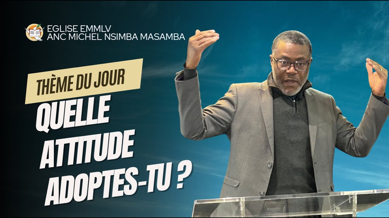 CULTE du dimanche 01/02/26 |''QUELLE ATTITUDE ADOPTES-TU ?
