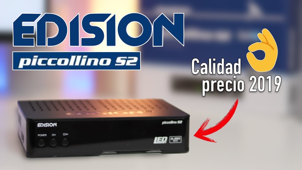 Edision Piccollino S2 ¿Mejor Receptor Satélite BARATO 2019? | Review y Tutorial