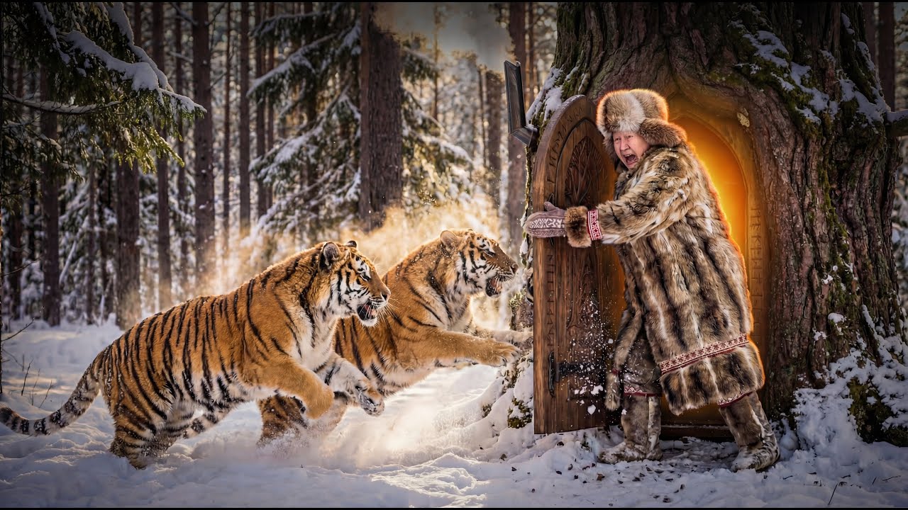 Arctic Survival Surviving 71&deg;C in a Secret Siberian Tree House