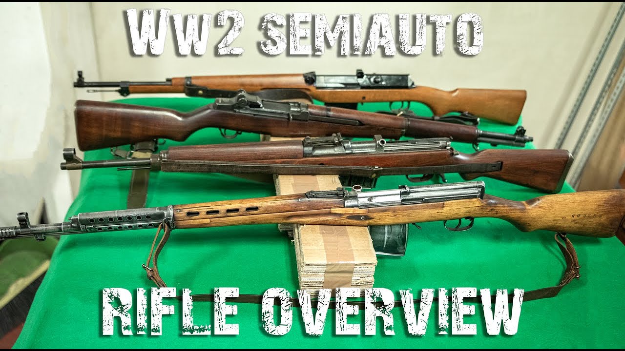 I fucili semiautomatici della seconda guerra mondiale (w/ENG subs)