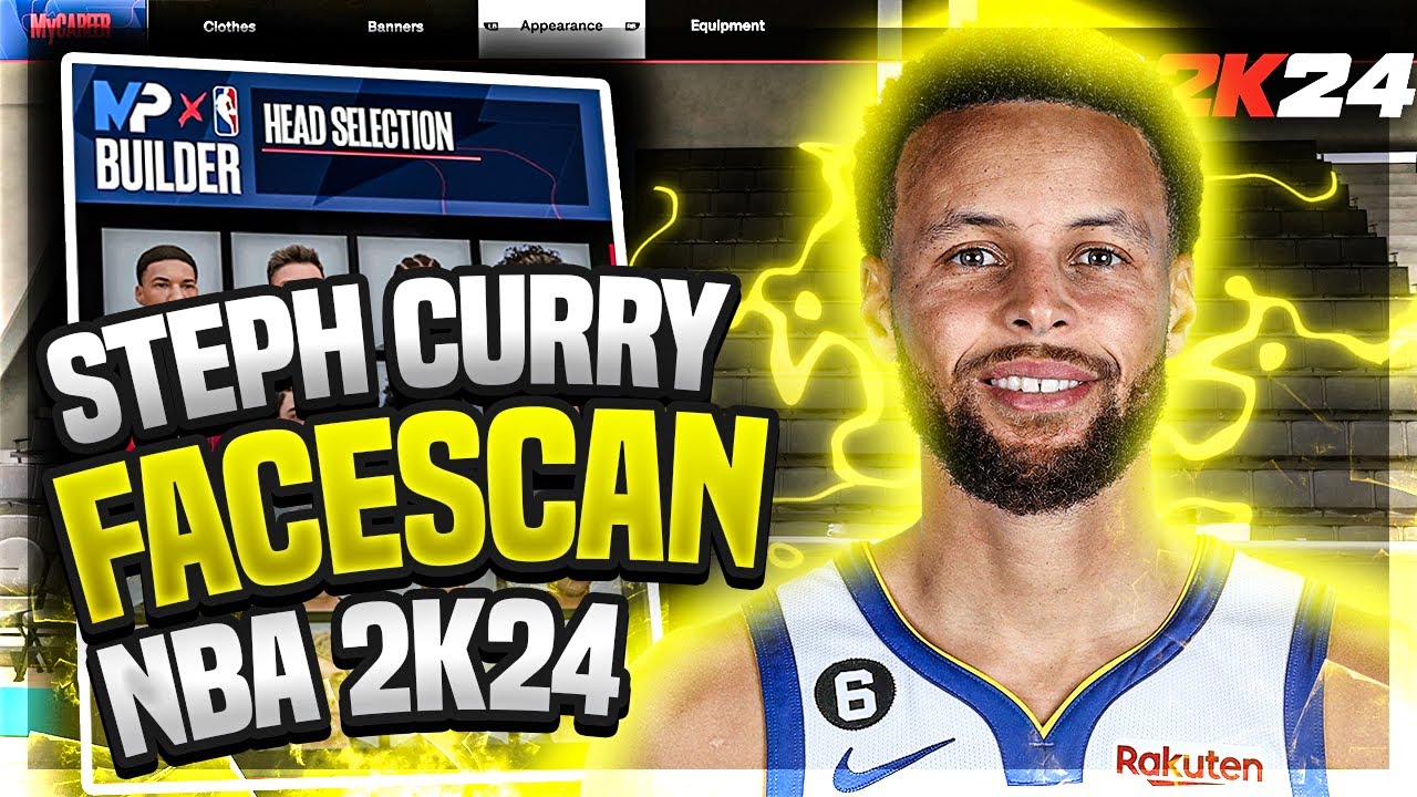 NBA 2K24 HOW TO LOOK LIKE Steph Curry!! Steph Curry FACE SCAN/ FACE CREATION NBA 2K24