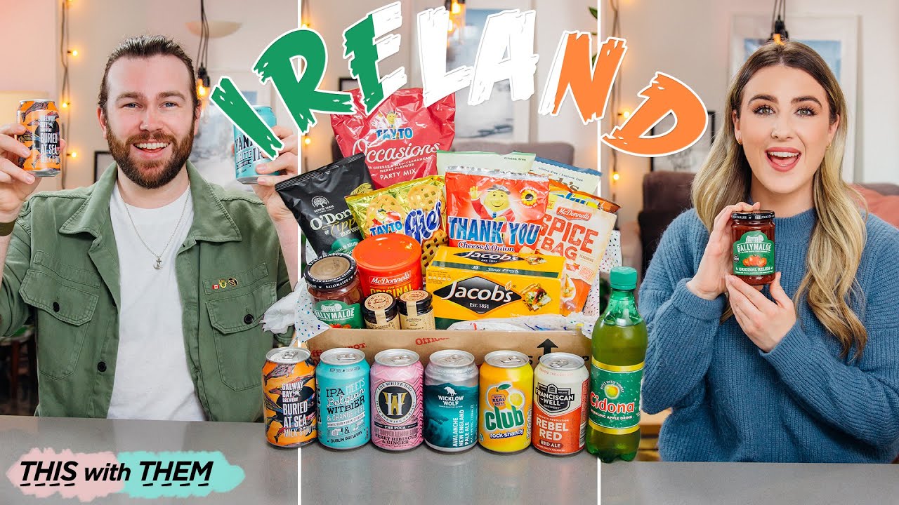 Trying Irish Beer & Snacks 🍺 - This With Them