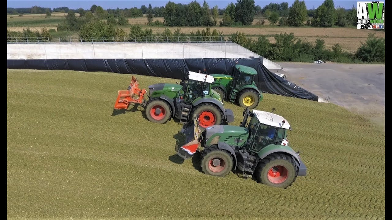 Fendt 1050 Vario Profi Plus - Claas Jaguar 980 Black - Krone Big X 1100 - Silage 2017