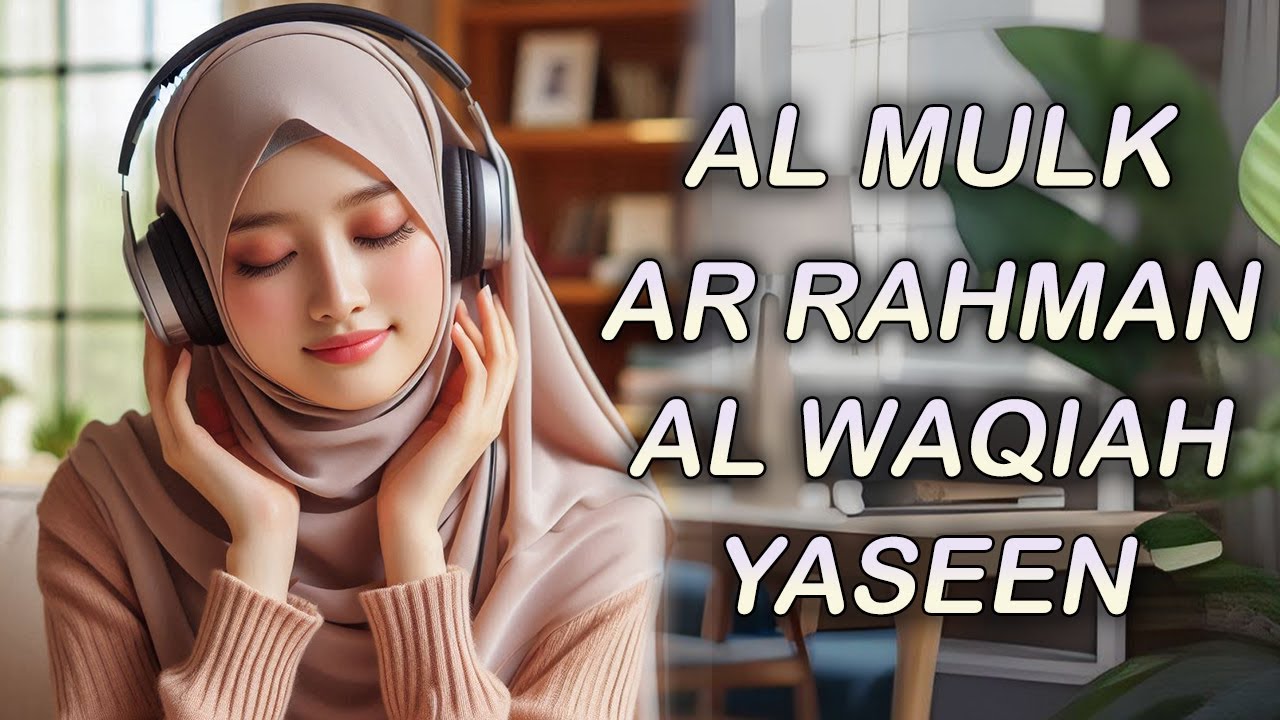 Quran Recitation Really Beautiful English Translation Surah Al-Mulk, Al-Waqiah, Ar-Rahman, Yaseen