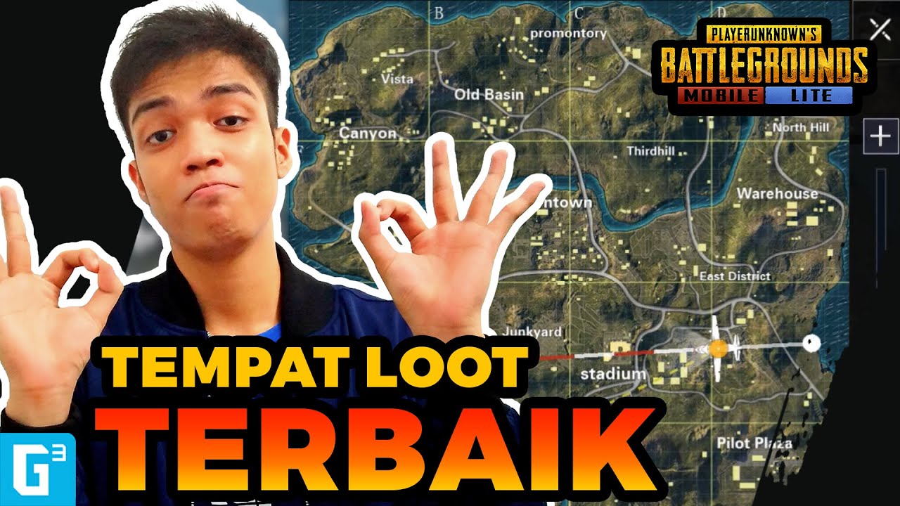 5 LOKASI LOOTING TERBAIK DI ERANGEL - PUBG MOBILE LITE!