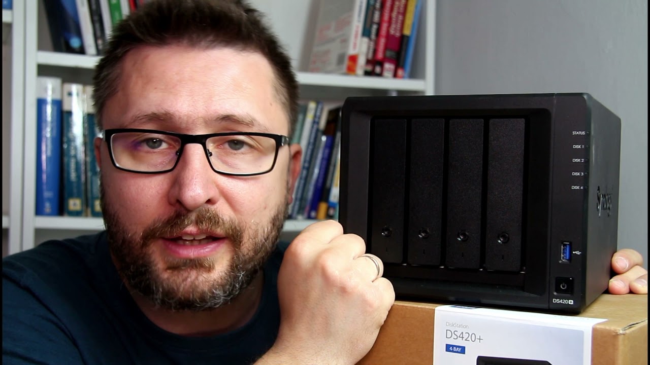 Serwer NAS Synology DiskStation DS420+ - prezentacja urządzenia (device presentation)
