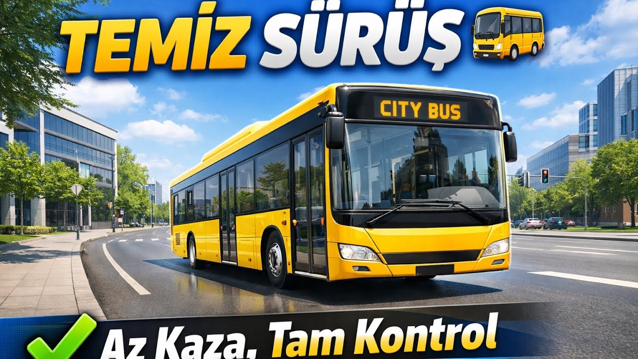 Pazar Otobüs Görevi: Neredeyse Hatasız Sürüş! 🚍🔥