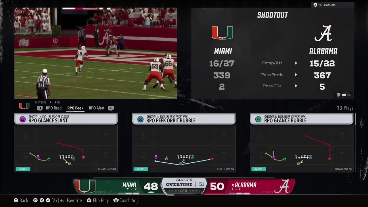 NCAA 26 MIAMI HURRCANES DYNASTY REBUILD