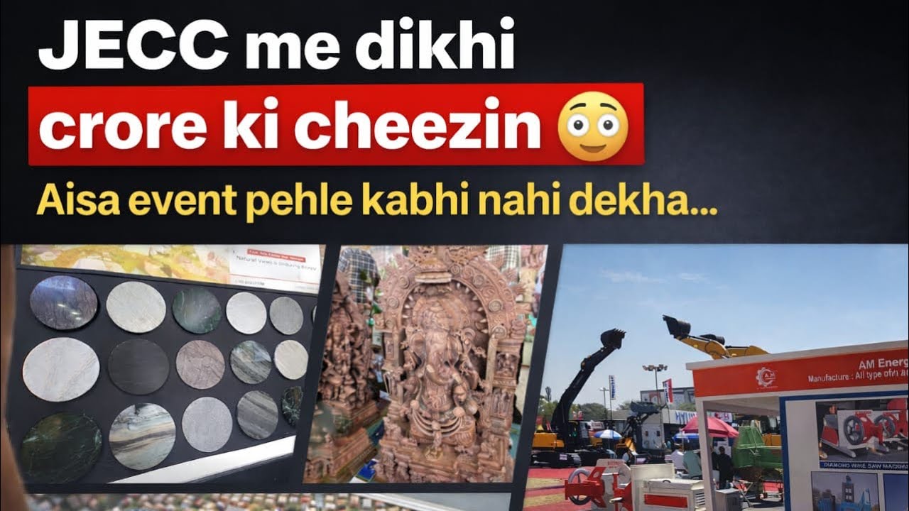 JECC ME DIKHI CRORE KI MURTHY 😲#jecc #event #jaipur #youtube #trending #vlog #funny #indiya #funny ￼