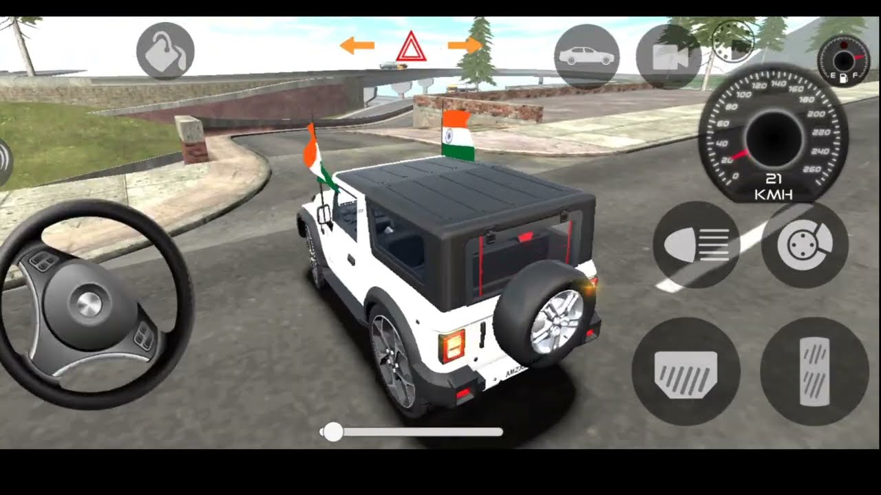 Mahindra Thar driving 👿Games:Indian Thar (Gadi Wala Games) Car Game Android Game Part,87#Games