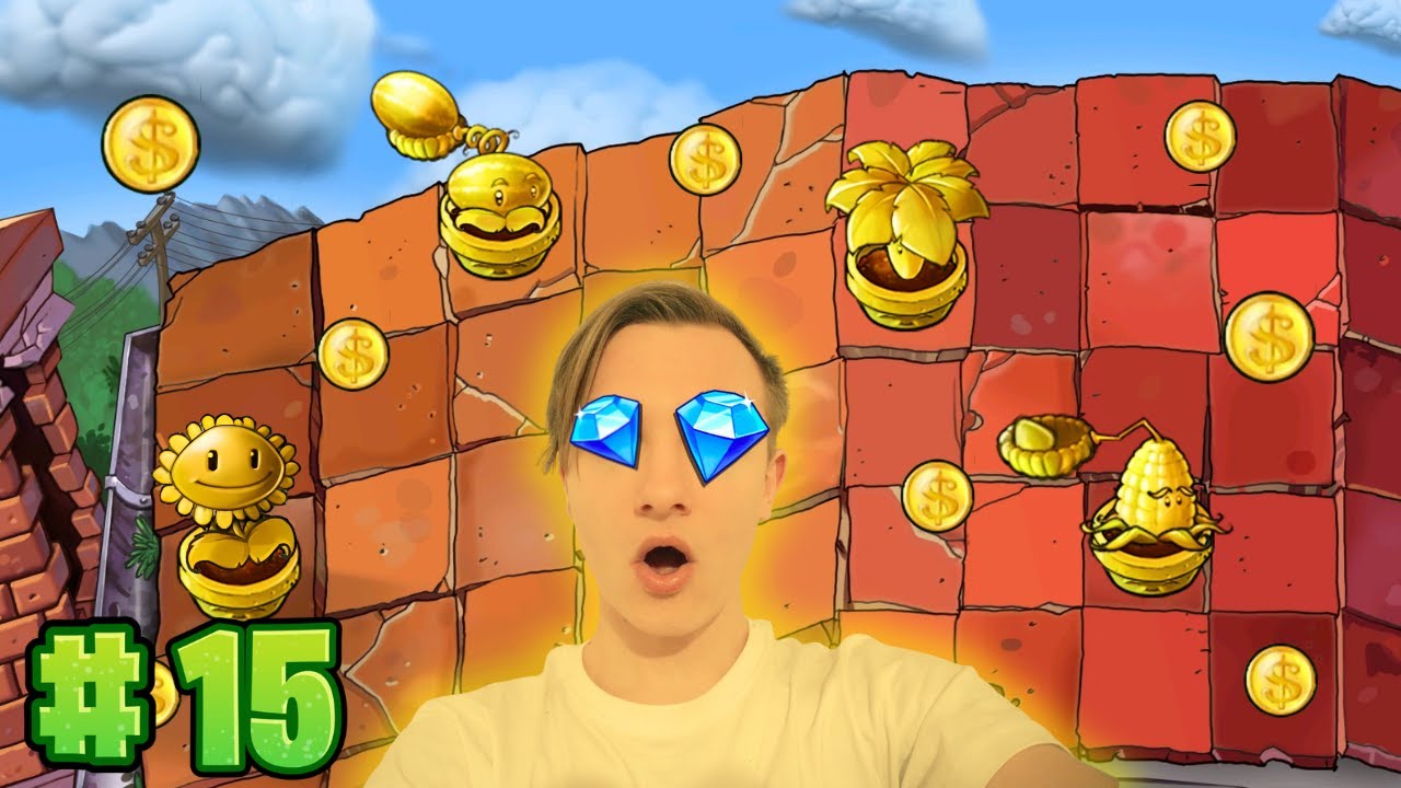 Plants vs Zombies FUSION MOD #15 – JSEM MILIONÁŘ?!