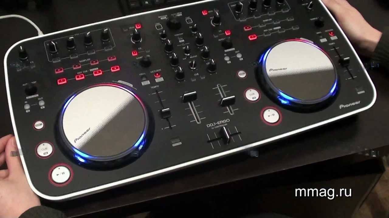 mmag.ru: Pioneer DDJ-ERGO video review