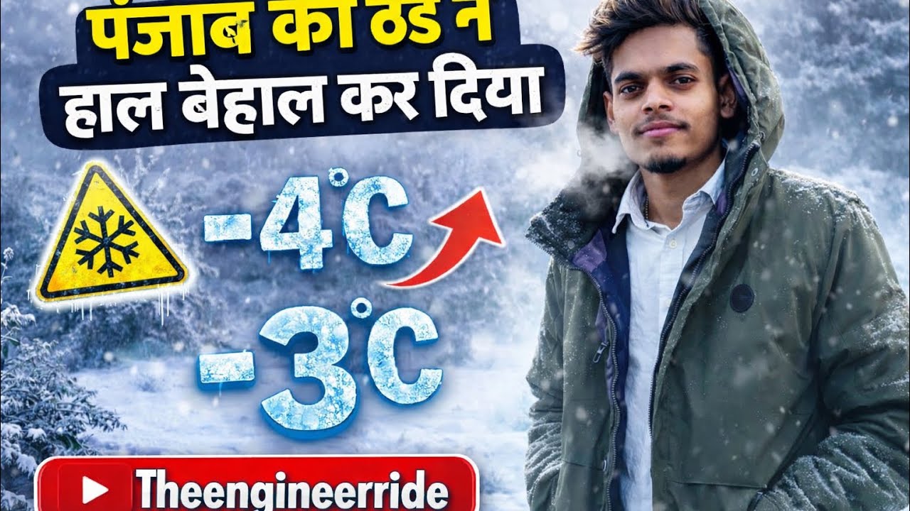 Punjab’s Cold Has Made Life Difficult | -4°C Extreme Winter Vlog 