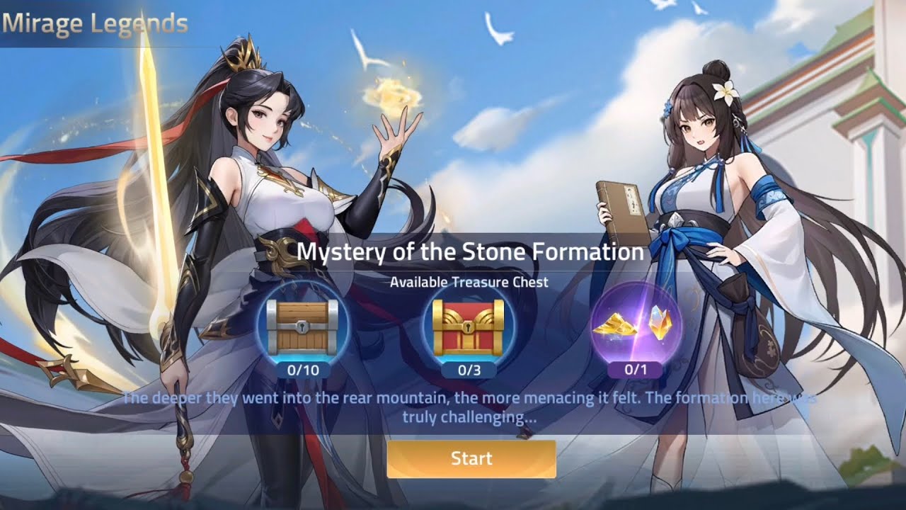 ML: Adventure | Mirage Legends - Mystery of the Stone Formation by Pluto»