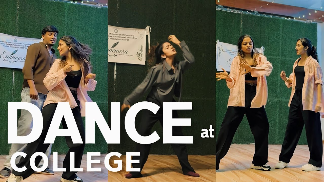 DANCE AT COLLEGE | Hansika Krishna 