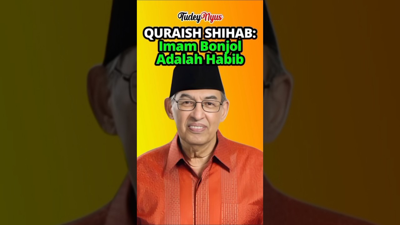 Quraish Shihab, Imam Bonjol Adalah Habib #shorts #polemiknasabhabaib