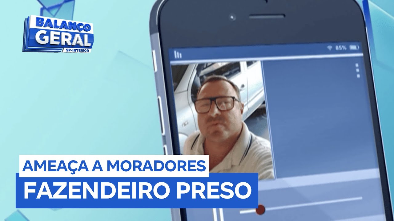 Justiça decreta a prisão de fazendeiro que ameaçou de morte vizinhos de condomínio