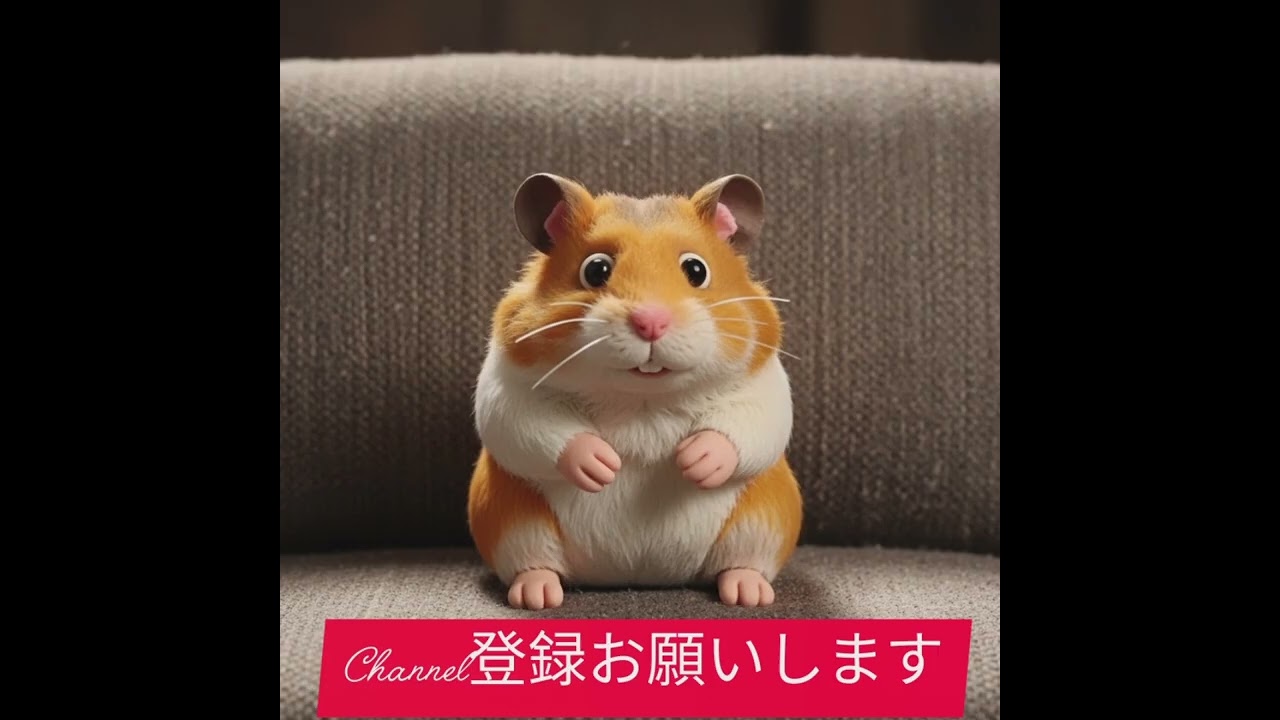 【ハムスター】　NEW くしをつかってみた　　＃ハムスター＃かわいい＃hamster
