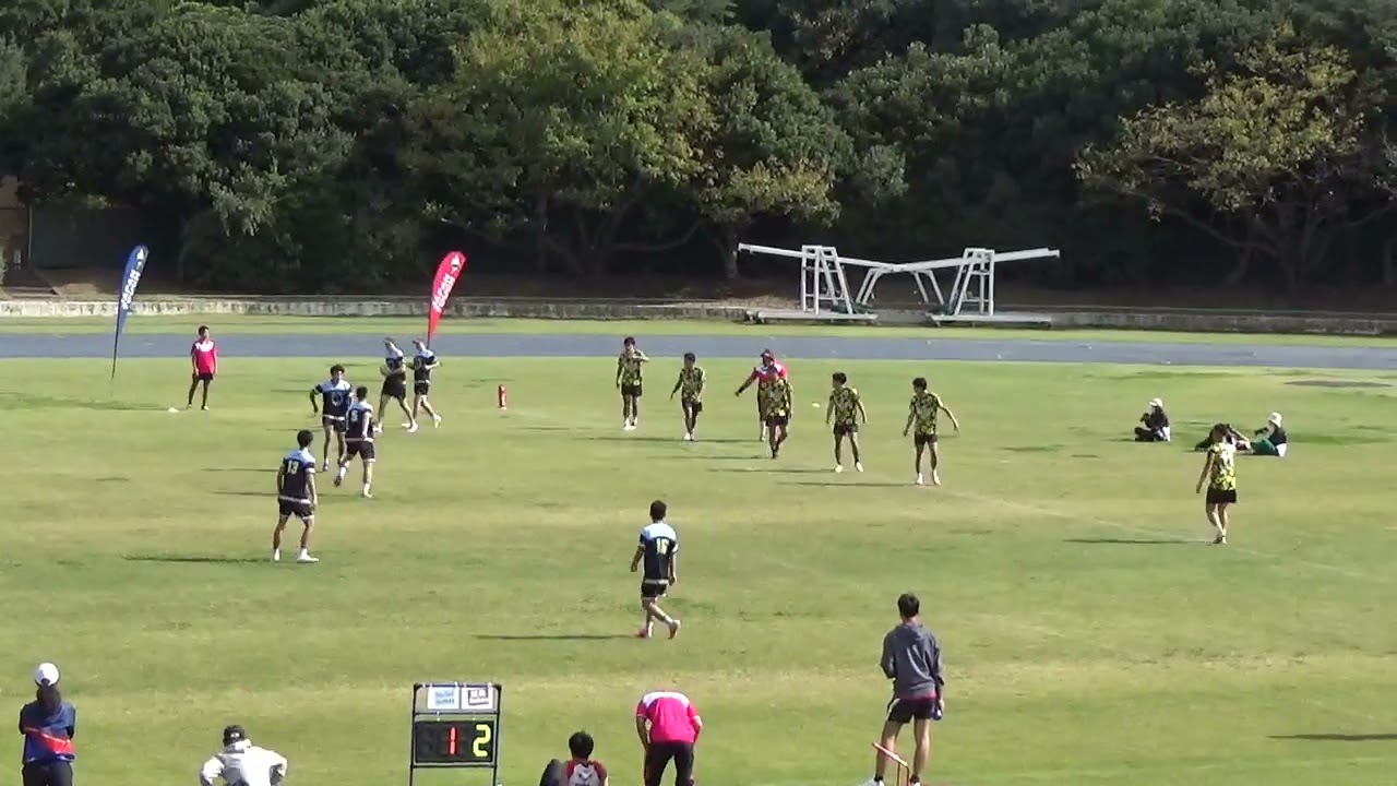 【タッチラグビー】全日本タッチ選手権　東京タッチジャンキーズ対城南ジョーカーズ　前半