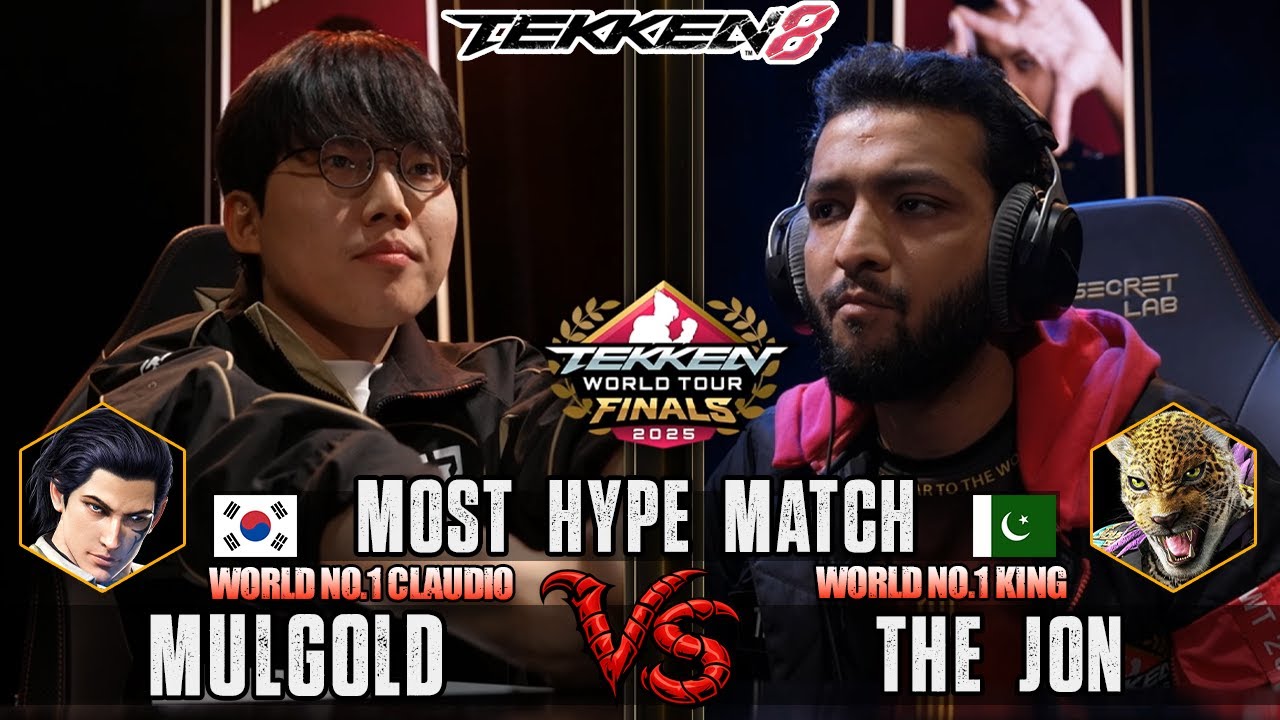 Tekken 8 ▰ GEN | MULGOLD 🇰🇷 (Claudio) Vs QAD | THE JON 🇵🇰 (King) ▰ TWT GLOBAL FINAL 2025 TOP - 20