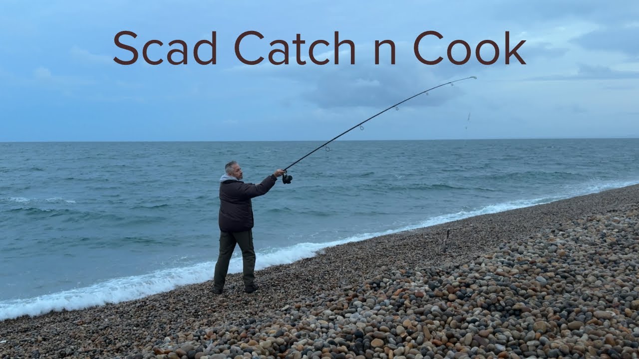 I could eat a horse!! Fishing & breakfast on Chesil beach & we check out the ARMYTEK ELF C2 🔦 