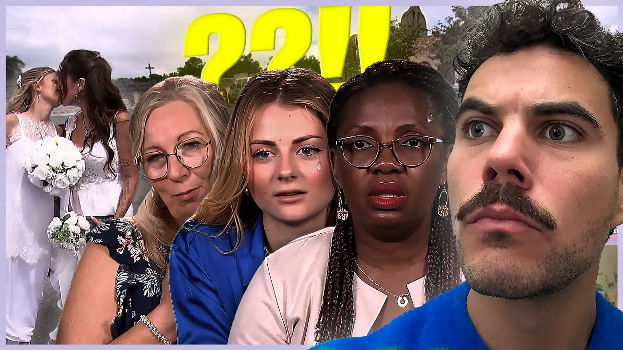 ELLES SE MARIENT SUR UN PARKING ?!! (&agrave; c&ocirc;t&eacute; d'un cimeti&egrave;re...)