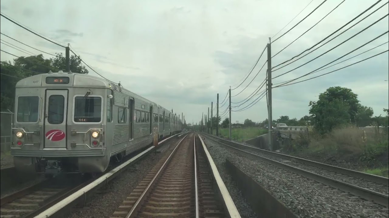 PATCO Speedline HD 60fps: Round Trip Railfan Window (RFW) Full Line Ride 7/15/15
