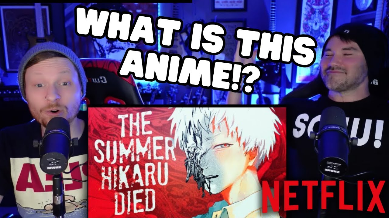 The Summer Hikaru Died | OFFICIAL TEASER | NETFLIX ANIME ( REACTION )
